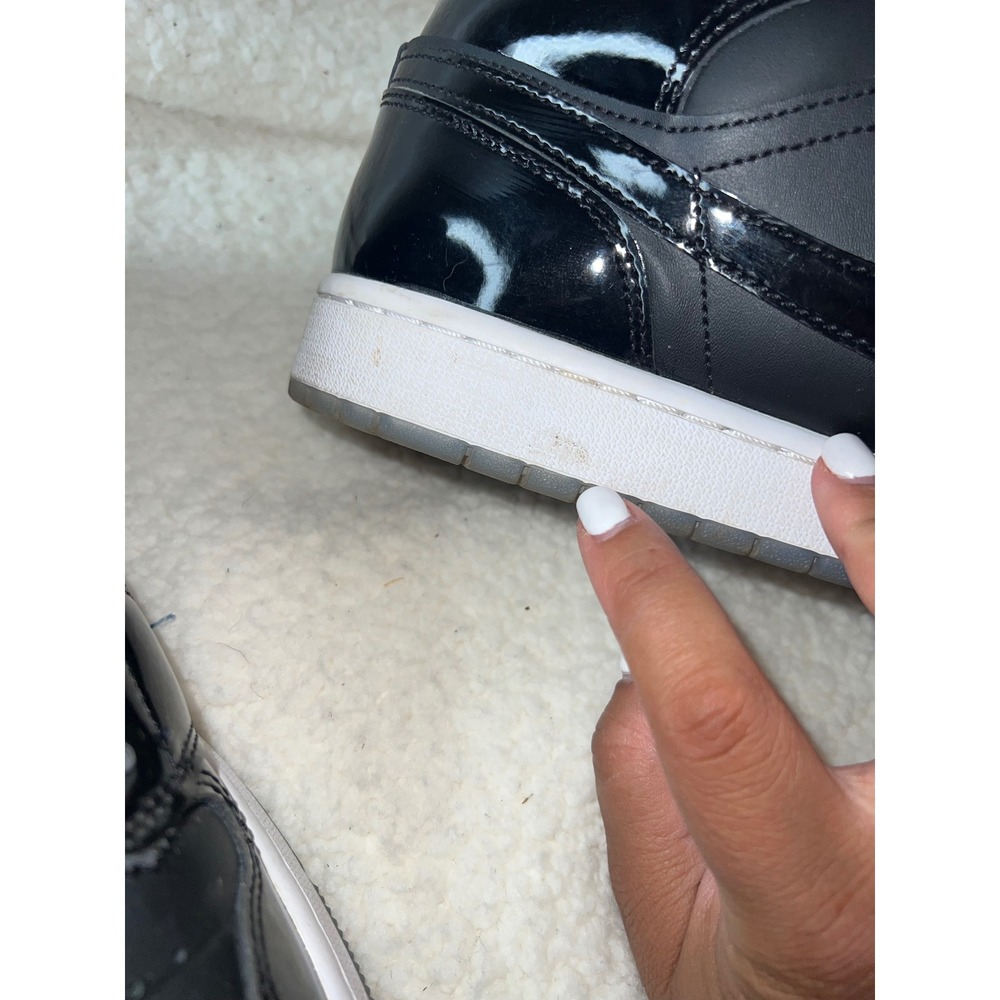 Nike Air Jordan 1 Mid Space Jam Black Dark Concord DV1308-004 Mens Size 14 - Picture 7 of 8